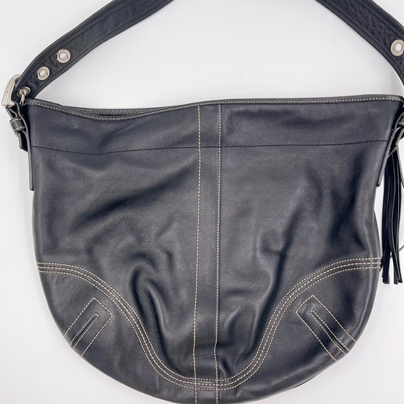 COACH Vintage black soft leather purse - Picture 3 of 7